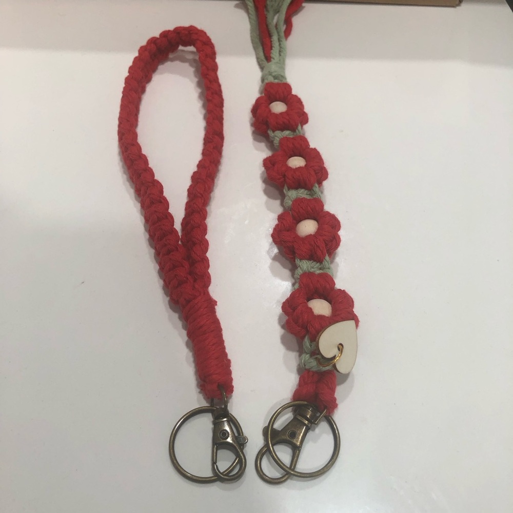 ♥️Handmade Red macrame box♥️ - Picture 8 of 9